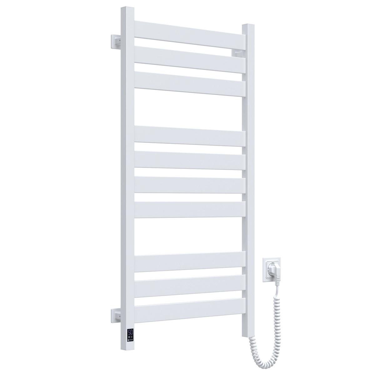 Рушникосушарка електрична NAVIN Largo 500x1000 Sensor правобічна з таймером Білий оксамит