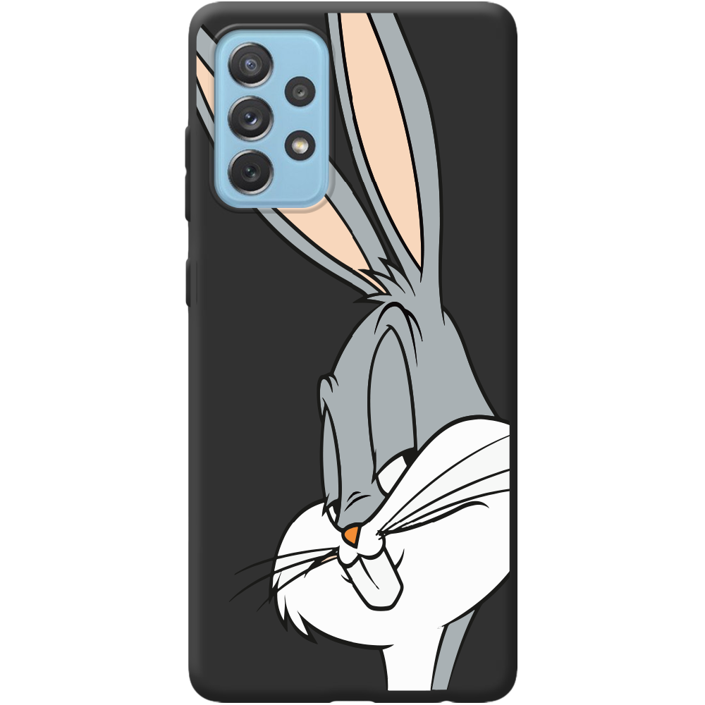 Чохол BoxFace Samsung A725 Galaxy A72 Lucky Rabbit Чорний силікон (42070-bk81-42100)