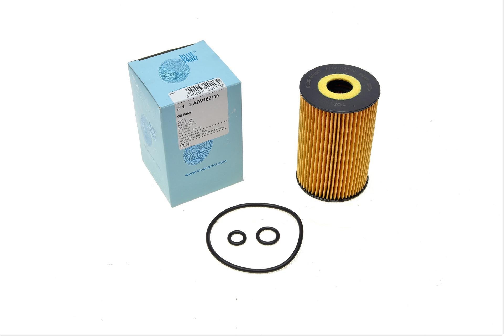 Фильтр масляный BLUE PRINT для VW 1,6 -2,0TDI 10- (ADV182110)