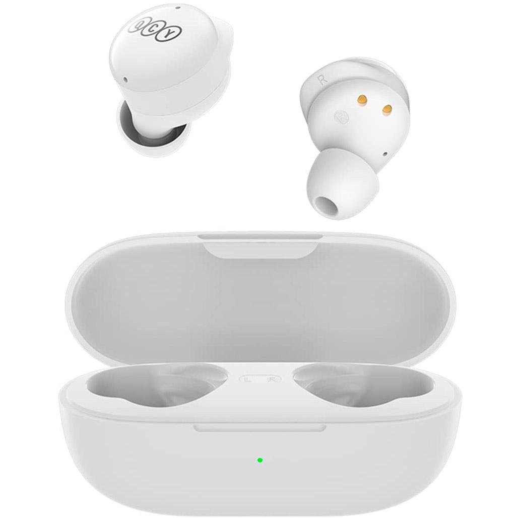 Наушники Xiaomi QCY T17 Low Latency Wireless Earbuds White - фото 1