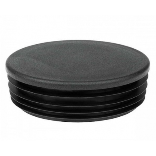 Заглушка круглая Термопласт d 108 мм Черный (713472)