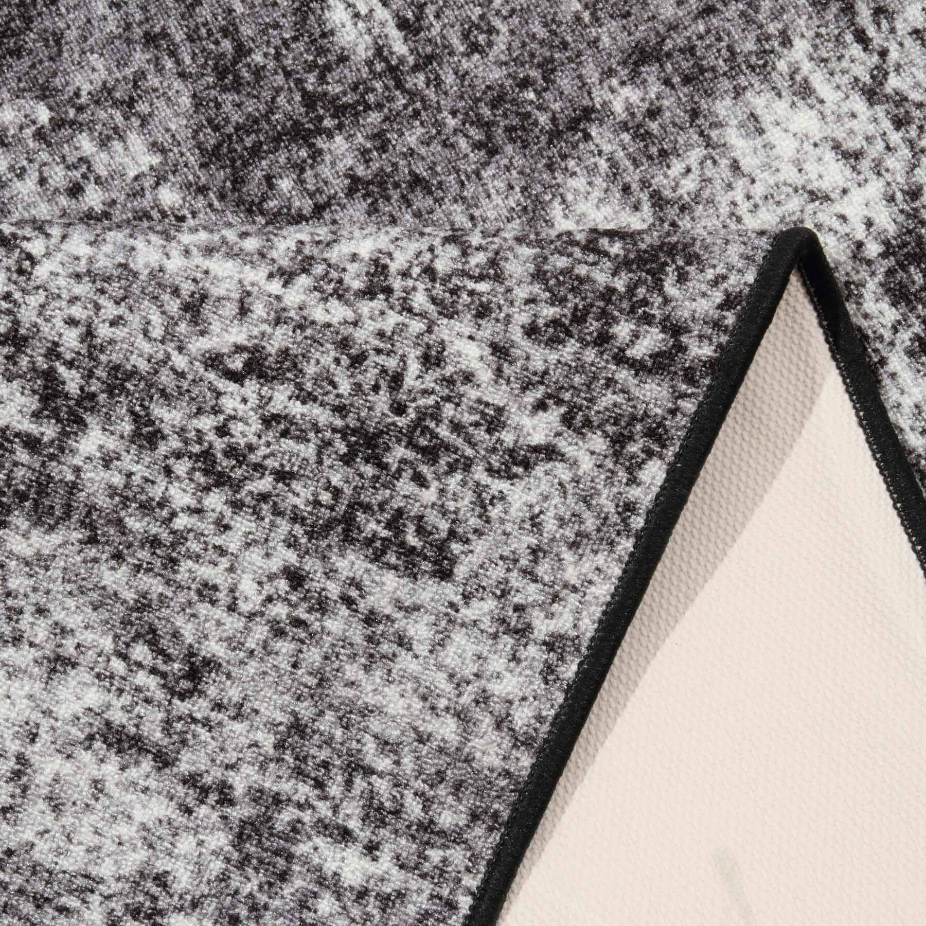 Килим безворсовий на гумовій основі DAKARIA Ratio PrintGel Run 1023vl42-p4 1x1 м Чорний (00-00015104) - фото 9