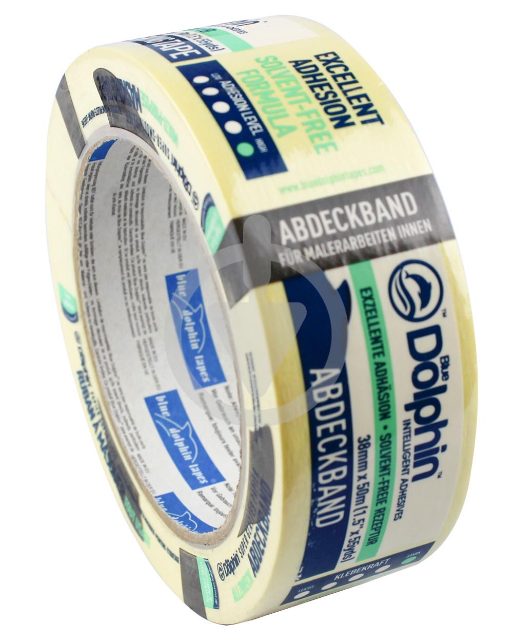 Лента малярная Dolphin MT-6273 многофункциональная 48 мм х 50 м Желтый (13476642)