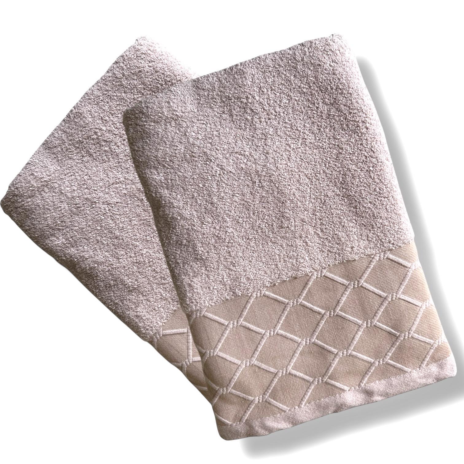 Рушник махровий Malloory Home 70x140 см Бежевий (69-5-1) - фото 1 Рушник махровий Malloory Home 70x140 см Бежевий (69-5-1) - фото 1