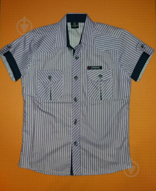 Рубашка для мальчика Mine 134-140 см Серый (ю112)