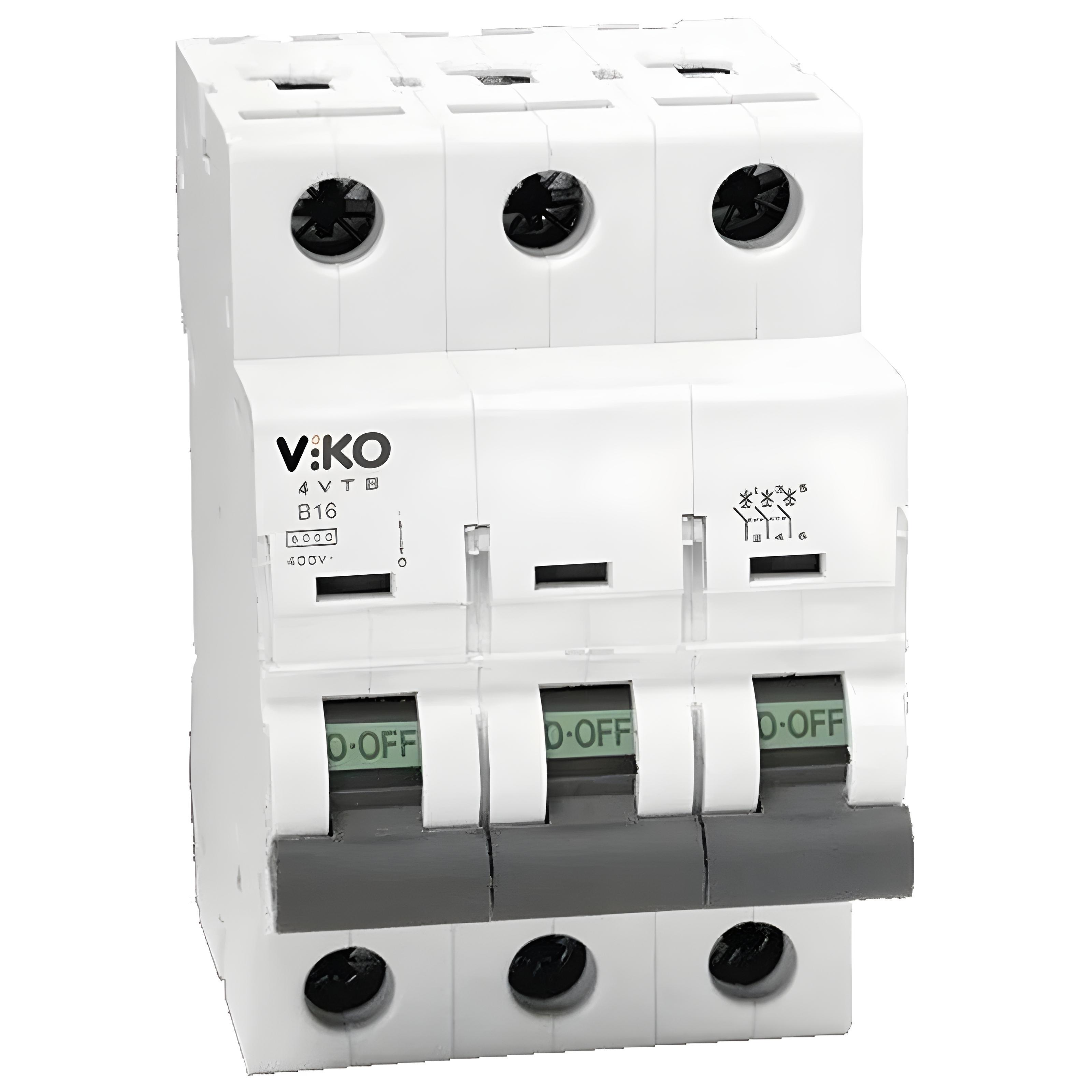 Автоматичний вимикач VIKO 3 полюса 40А С 4,5 230/400V (SW-106323)