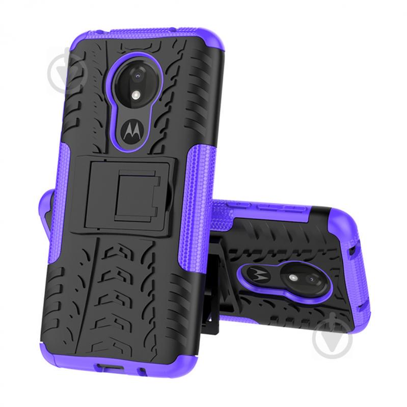 Чехол Armor Case для Motorola Moto G7 / G7 Plus Фиолетовый (hub_sEsU93207)