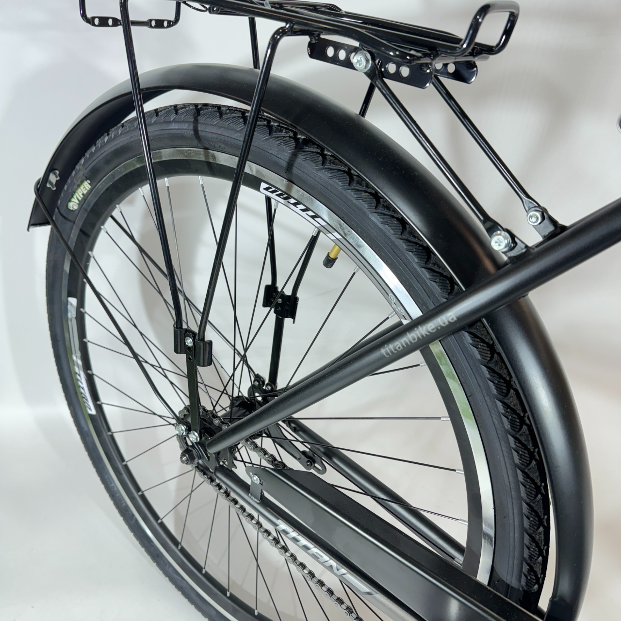 Велосипед з Е-комплектом 28" Turin 2025 48 В 500 Вт 12 Ah/18" до 50 км/зріст 170-185 см/індикаторна ручка Чорно-сірий - фото 6