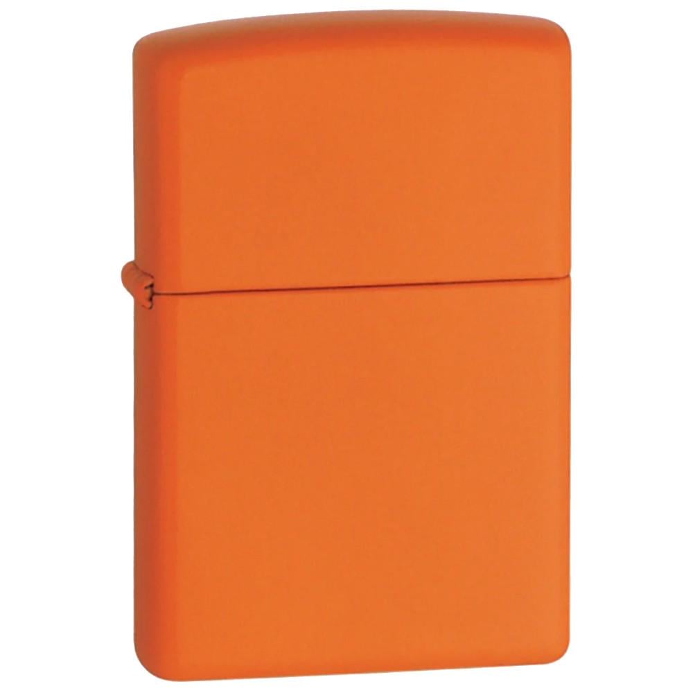 Зажигалка ZIPPO Regular Orange Matte 231