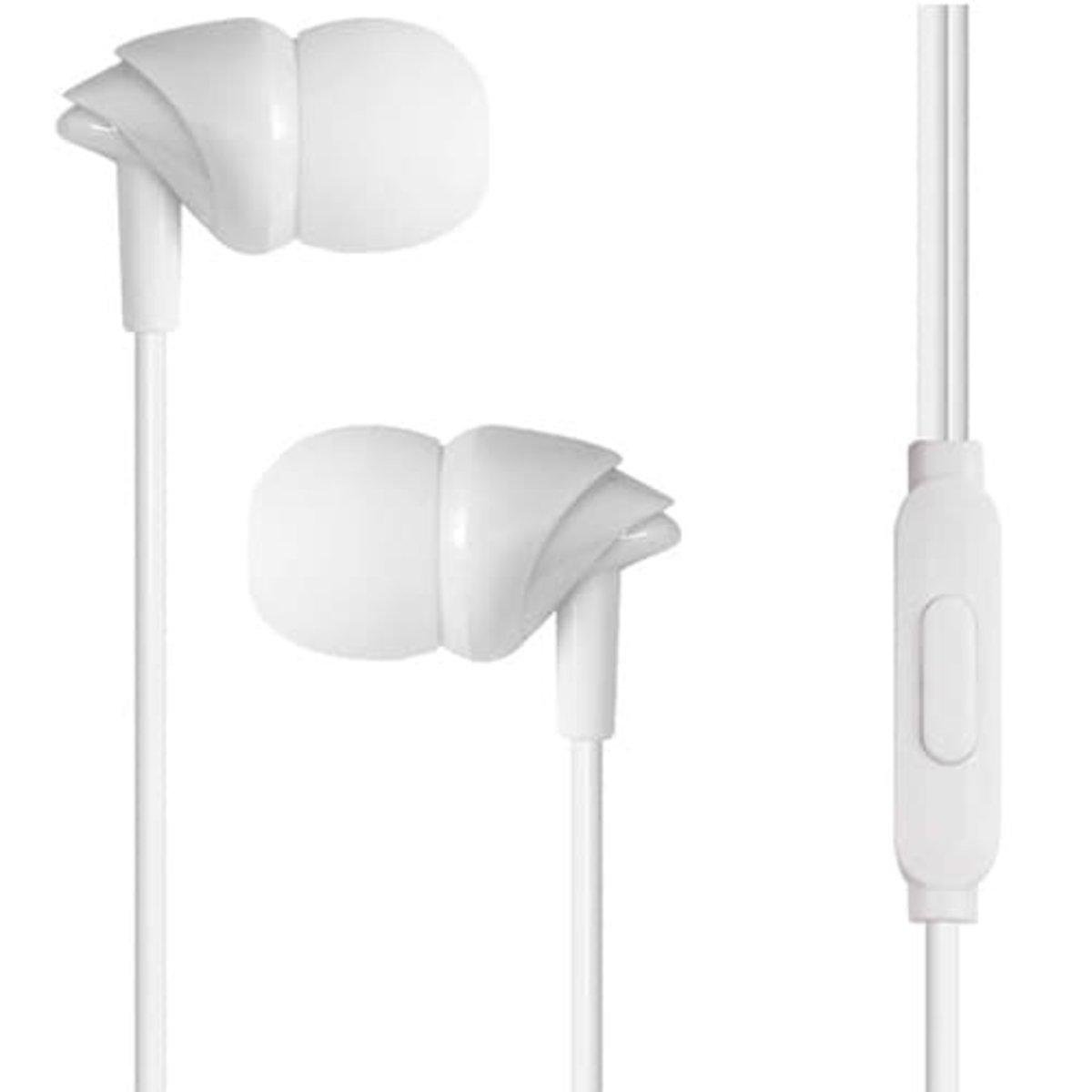 Навушники провідні Usams EP-39 In-ear Plastic Earphone 1,2 м White (HSEP3902)