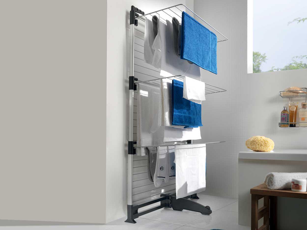 Сушилка для белья Metaltex Ciclone на 3 уровня 78x68x137 см (405870) - фото 2 Сушилка для белья Metaltex Ciclone на 3 уровня 78x68x137 см (405870) - фото 2