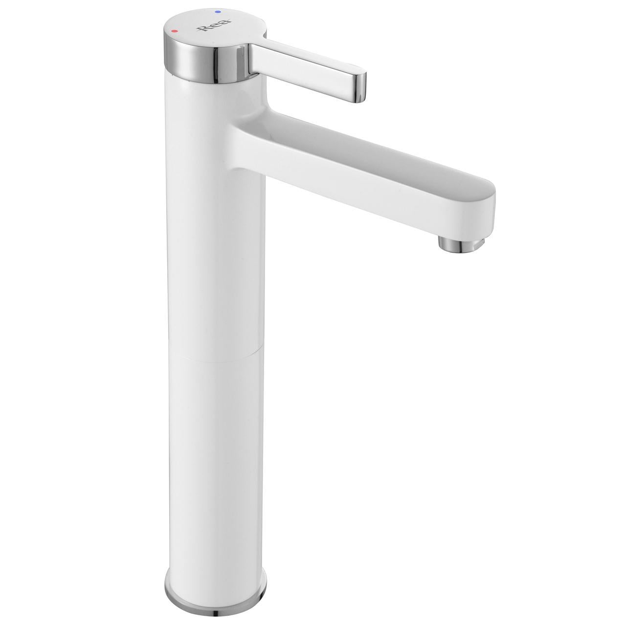 Смеситель для раковины Rea POLO высокий White/Chrome (2958592049)