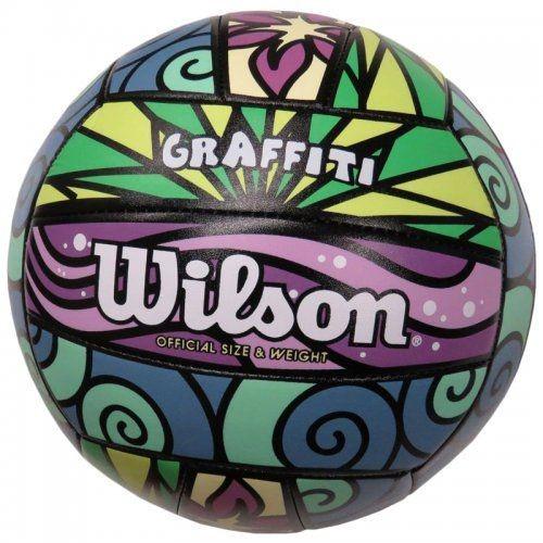 М'яч волейбольний Wilson WTH4637XB Graffiti PR/BL/GR/YE