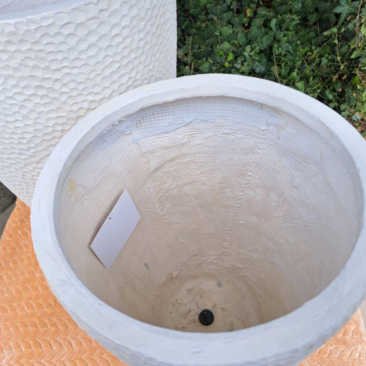 Набор кашпо Engard Нейс 35x35x50/43x43x61 см Белый - фото 4 Набор кашпо Engard Нейс 35x35x50/43x43x61 см Белый - фото 4