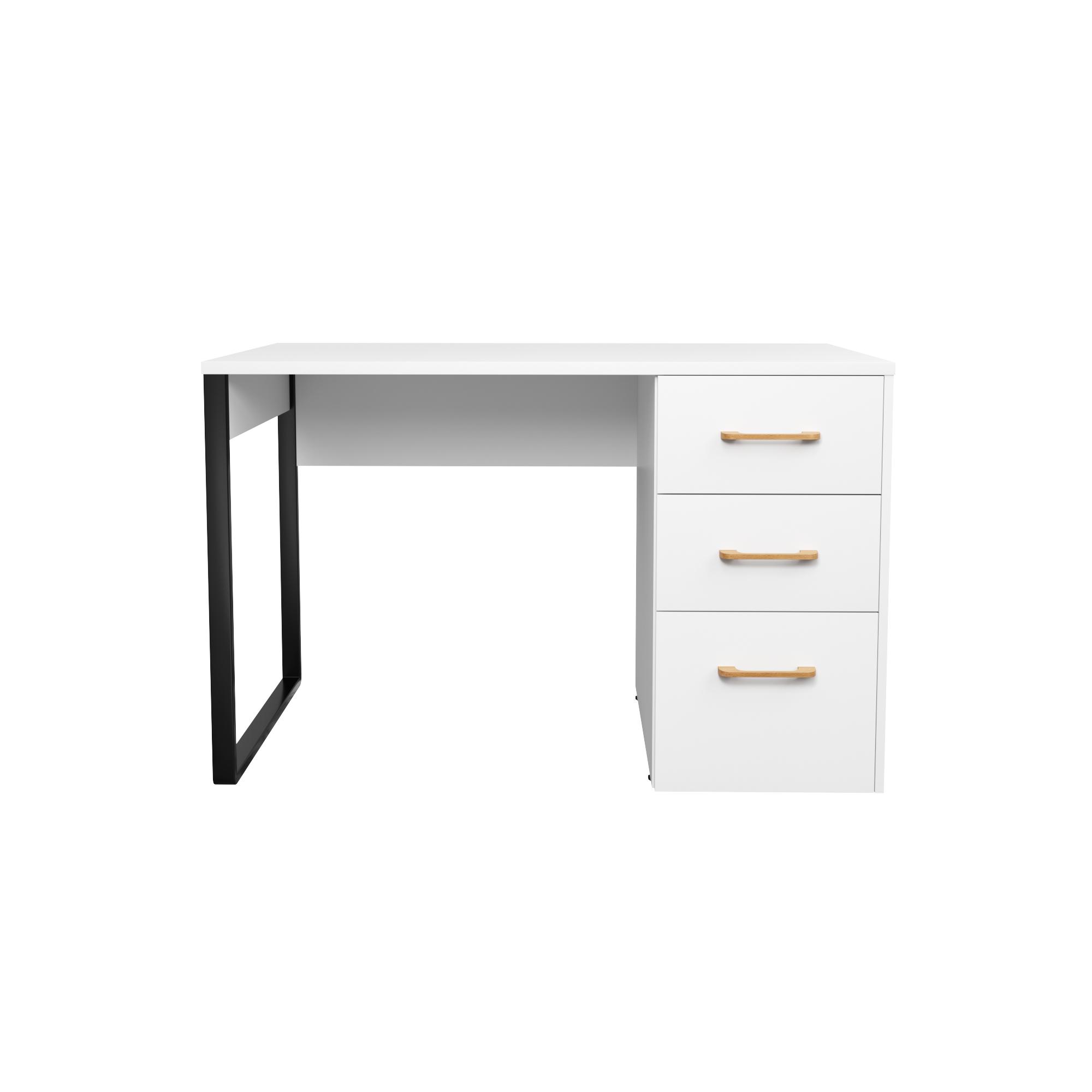 Стіл письмовий Loft-5 1200х598х750 мм Білий (Арт.220) - фото 1 Стіл письмовий Loft-5 1200х598х750 мм Білий (Арт.220) - фото 1