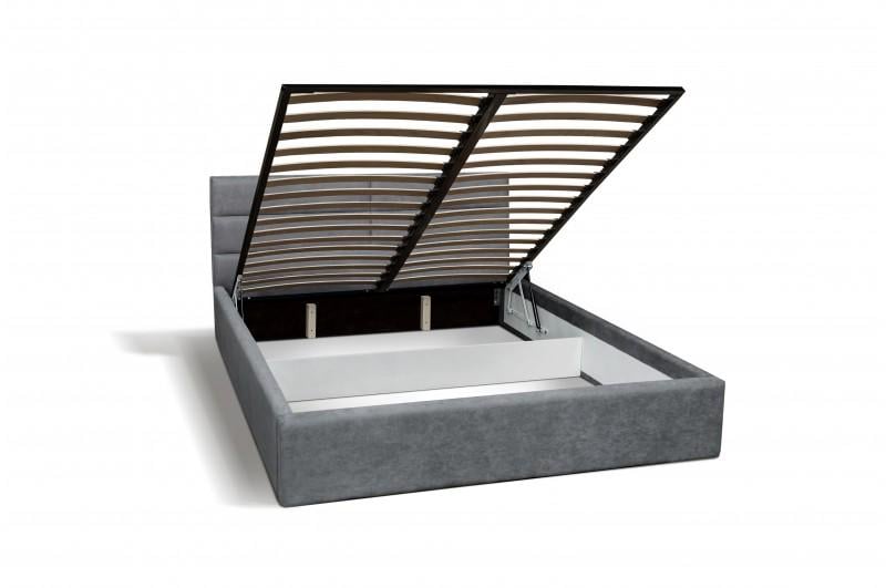 Кровать Дюна Мікс Меблі 1600х2000 мм Серый - фото 3 Кровать Дюна Мікс Меблі 1600х2000 мм Серый - фото 3