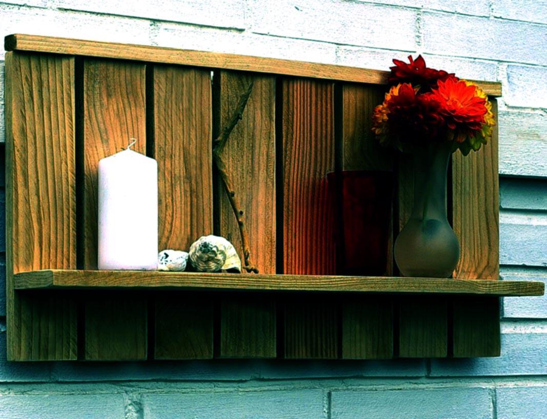 Полка для ванной из дерева Кемпених Мускат (ВНП/014207) Полка для ванной из дерева Кемпених Мускат (ВНП/014207)