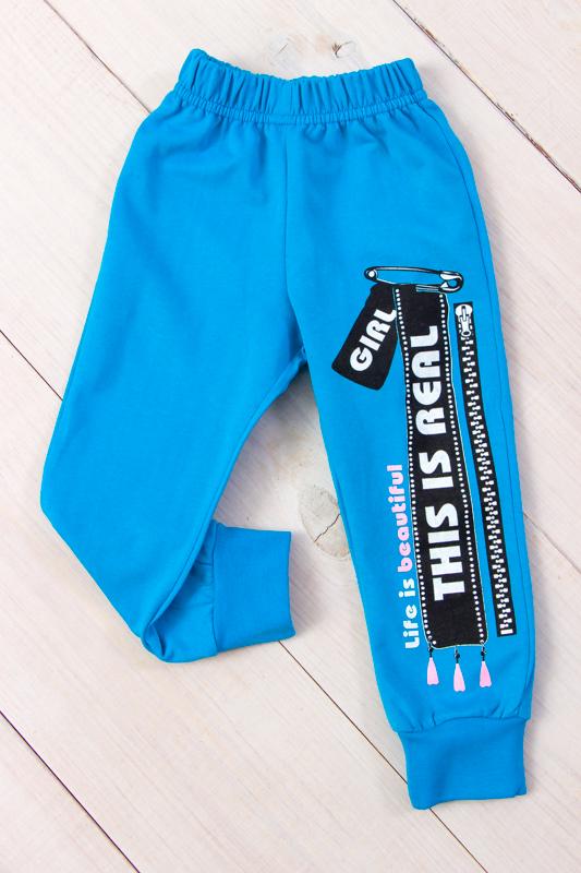 Штани для дівчинки Носи Своє 86 см Бірюзовий (6155-023-33-1-v72)