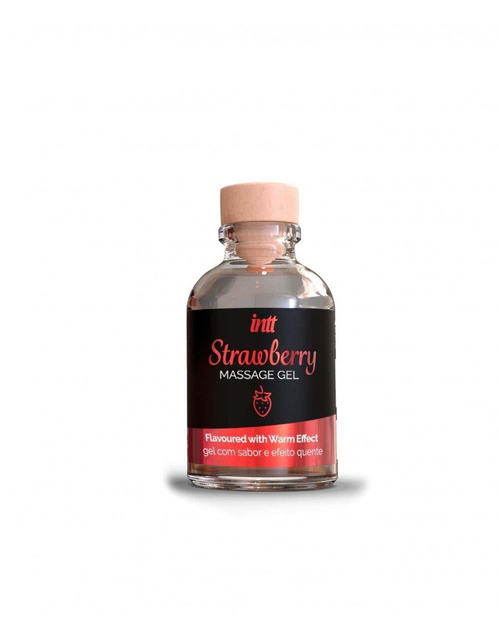 Гель массажный для интимных зон Intt Strawberry 30 мл