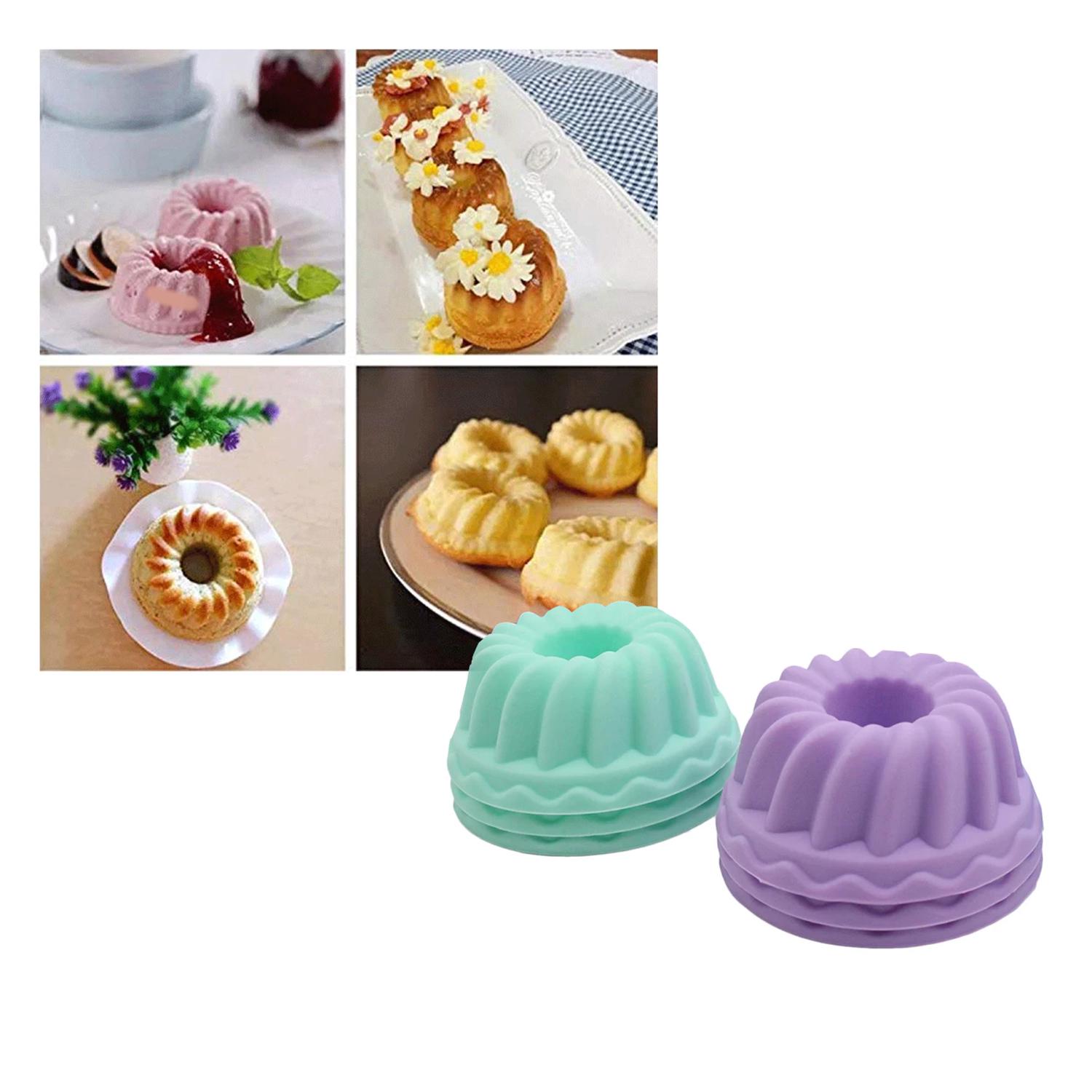 Набір форм силіконових A-PLUS для випікання кексів/мафінів/мінітортиків 6 шт. (87727) - фото 6 Набір форм силіконових A-PLUS для випікання кексів/мафінів/мінітортиків 6 шт. (87727) - фото 6