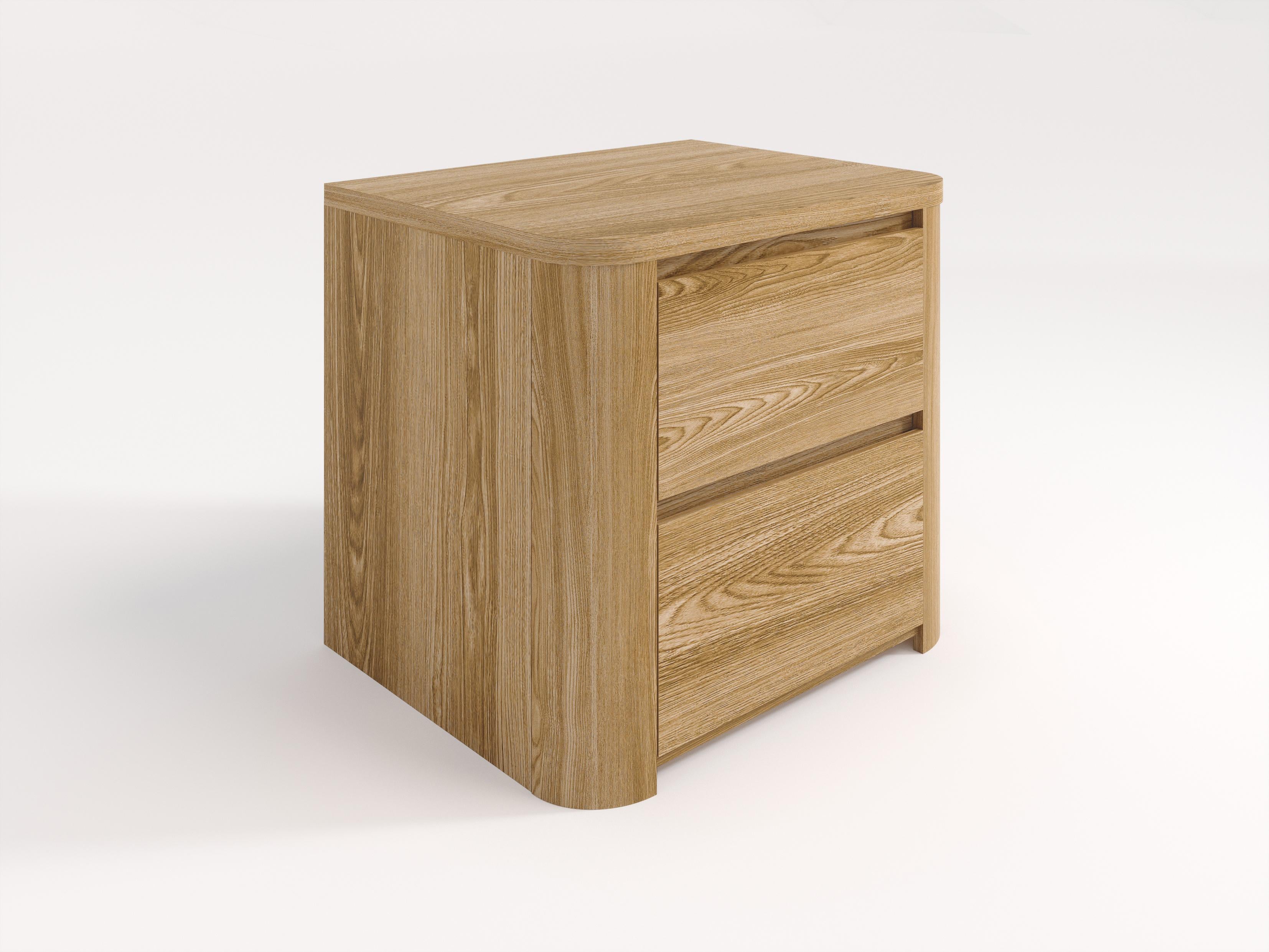 Тумба прикроватная ArtWood Майнц Ясень (98543)
