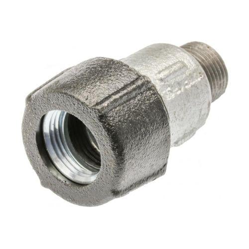 Соединение зажимное Gross QA с переходом на ЗР чугун Ø 15 мм 1/2″