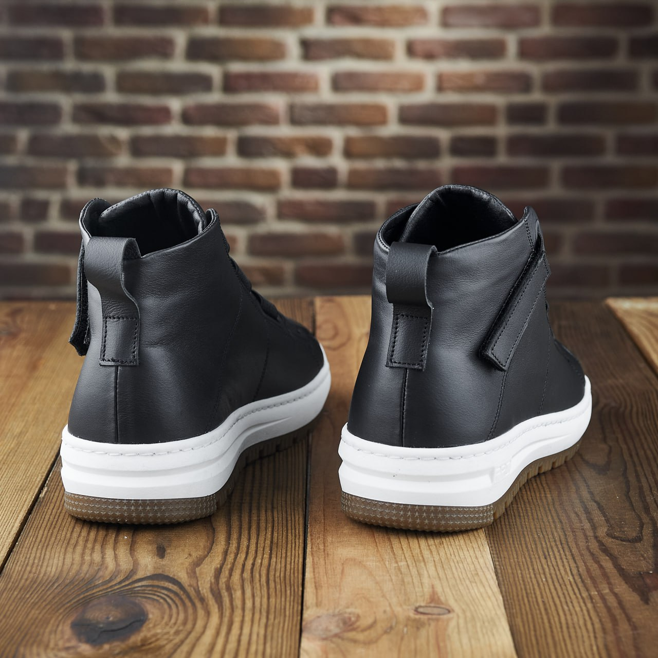 Ботинки мужские зимние кожаные Gross р. 44 29 см Черный (30158874) - фото 9