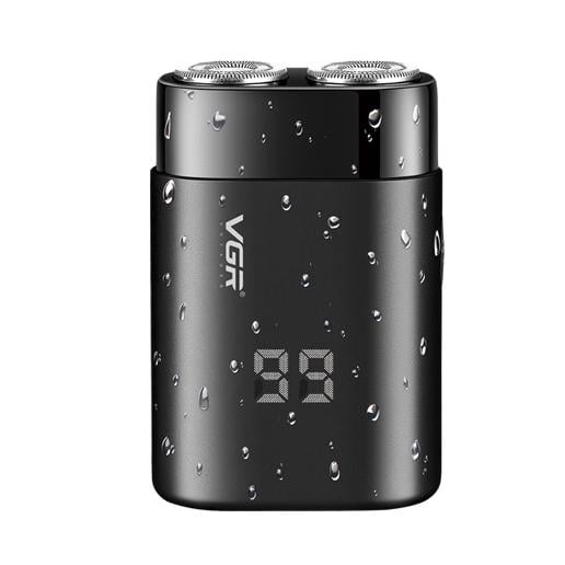 Электробритва роторная VGR V-347 с быстрой зарядкой IPX7 Черный (639676)