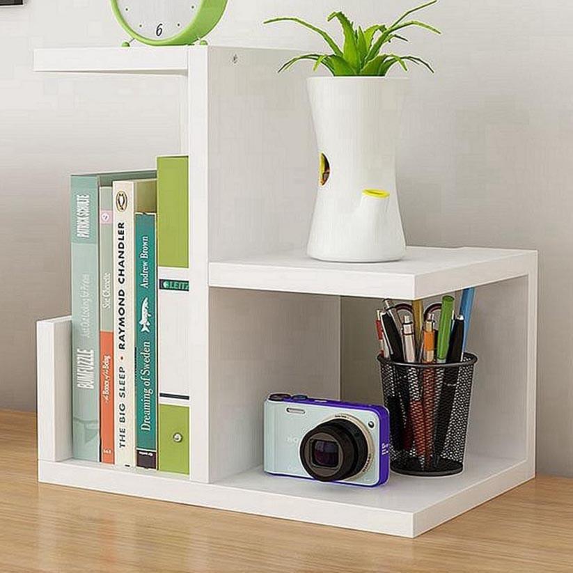 Полка книжная настольная из дерева Денсборн Зефир (КПА-028120)