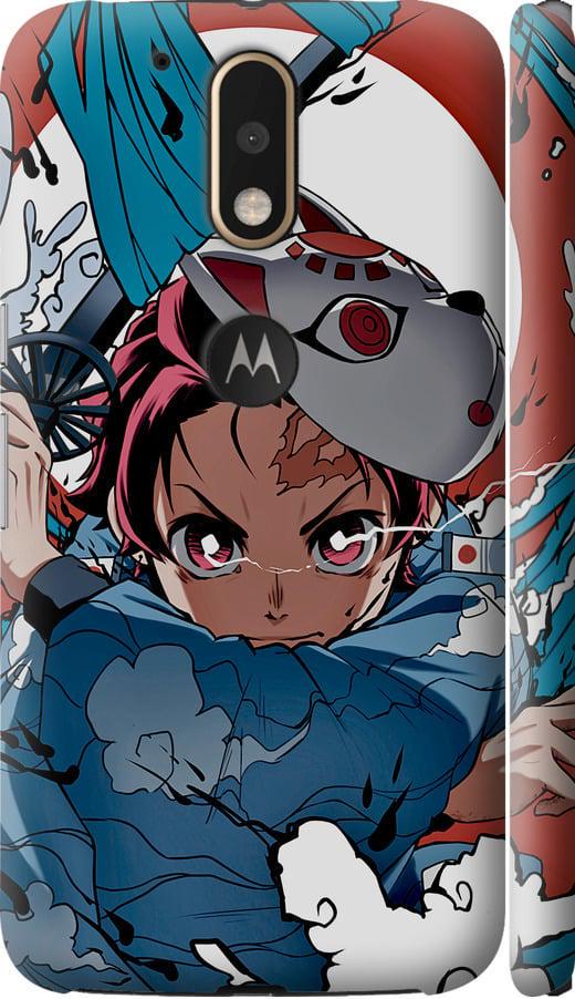 Чехол на Motorola MOTO G4 PLUS Танджиро Камадо (5574m-953-42517)