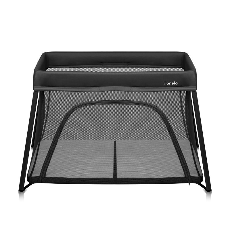 Кроватка-манеж Lionelo ALICE Black - фото 4 Кроватка-манеж Lionelo ALICE Black - фото 4