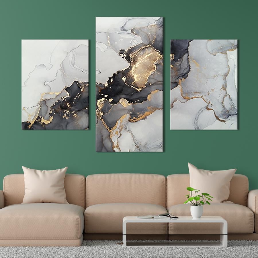 Картина для интерьера Воздушный мрамор 96x60 см (52-32) Картина для интерьера Воздушный мрамор 96x60 см (52-32)