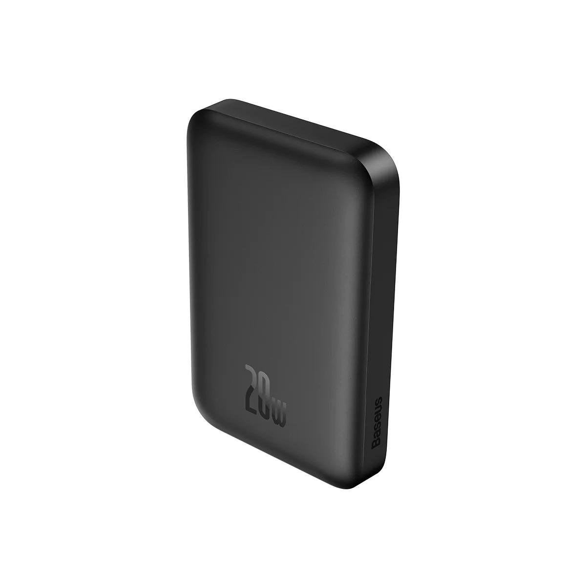 Повербанк MagSafe Baseus Power Bank 6000 mAh 20 W Black (PPCX020001) - фото 1