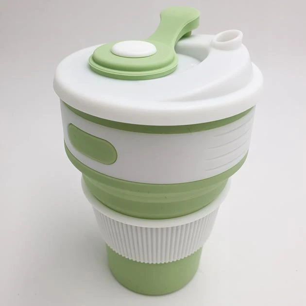 Чашка силиконовая SILICON MAGIC CUP с герметичной крышкой и поилкой Зеленый (7194) - фото 7 Чашка силиконовая SILICON MAGIC CUP с герметичной крышкой и поилкой Зеленый (7194) - фото 7