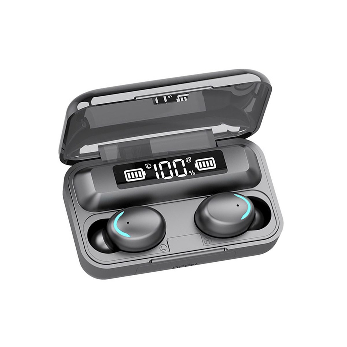 Наушники сенсорные Bluetooth с цифровым кейсом (29433614) - фото 5 Наушники сенсорные Bluetooth с цифровым кейсом (29433614) - фото 5