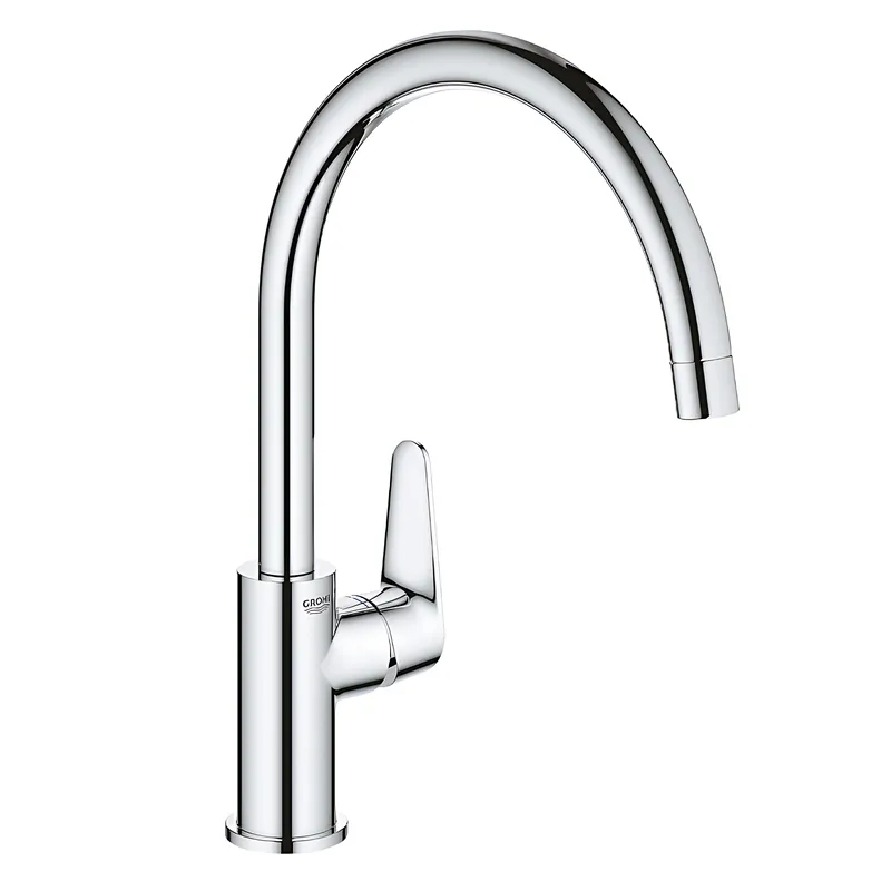 Змішувач одноважільний для мийки Grohe BauCurve (31231001) Змішувач одноважільний для мийки Grohe BauCurve (31231001)