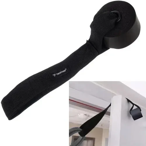 Набір тренувальних гум PowerBand з дверним тримачем 4 рівні опору/чохол латексні стрічки для фітнесу йоги та реабілітаці - фото 4 Набір тренувальних гум PowerBand з дверним тримачем 4 рівні опору/чохол латексні стрічки для фітнесу йоги та реабілітаці - фото 4