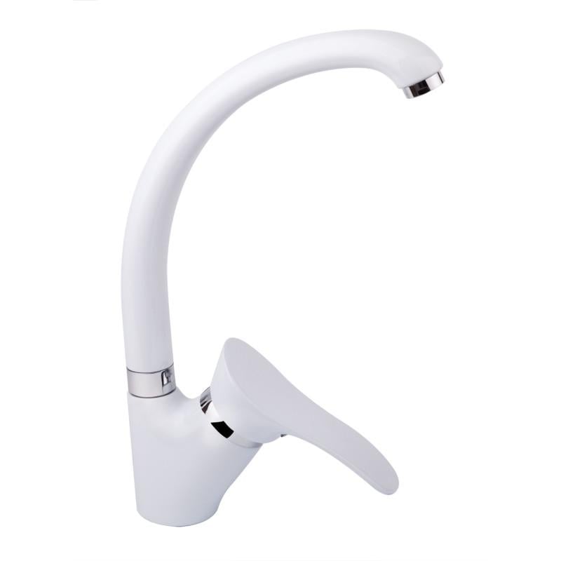 Кухонный смеситель однорычажный Q-tap Eris WHI 007 QTERIWHI007 Белый (48025)