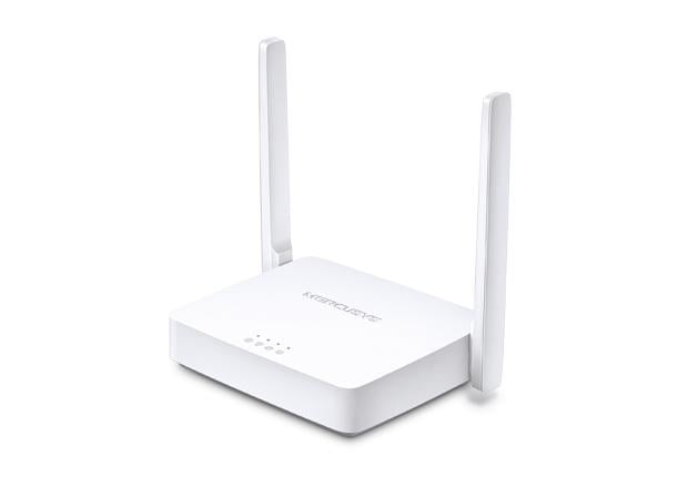 Роутер Mercusys MW301R Wi-Fi 802.11b/g/n 300Mb 3 LAN 10/100Mb режим точки доступу швидке налаштування безпеки PoE