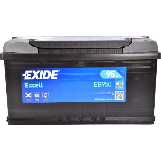 Аккумулятор EXIDE EXCELL R EN800 95 Ah-12 V 353х175х190 мм (EB950)