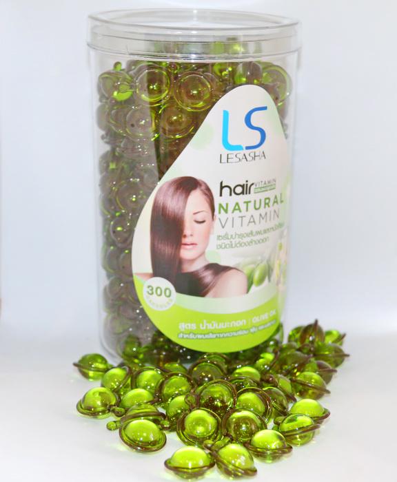 Капсулы для волос Lesasha Hair Serum Vitamin c оливковым маслом 300 шт.