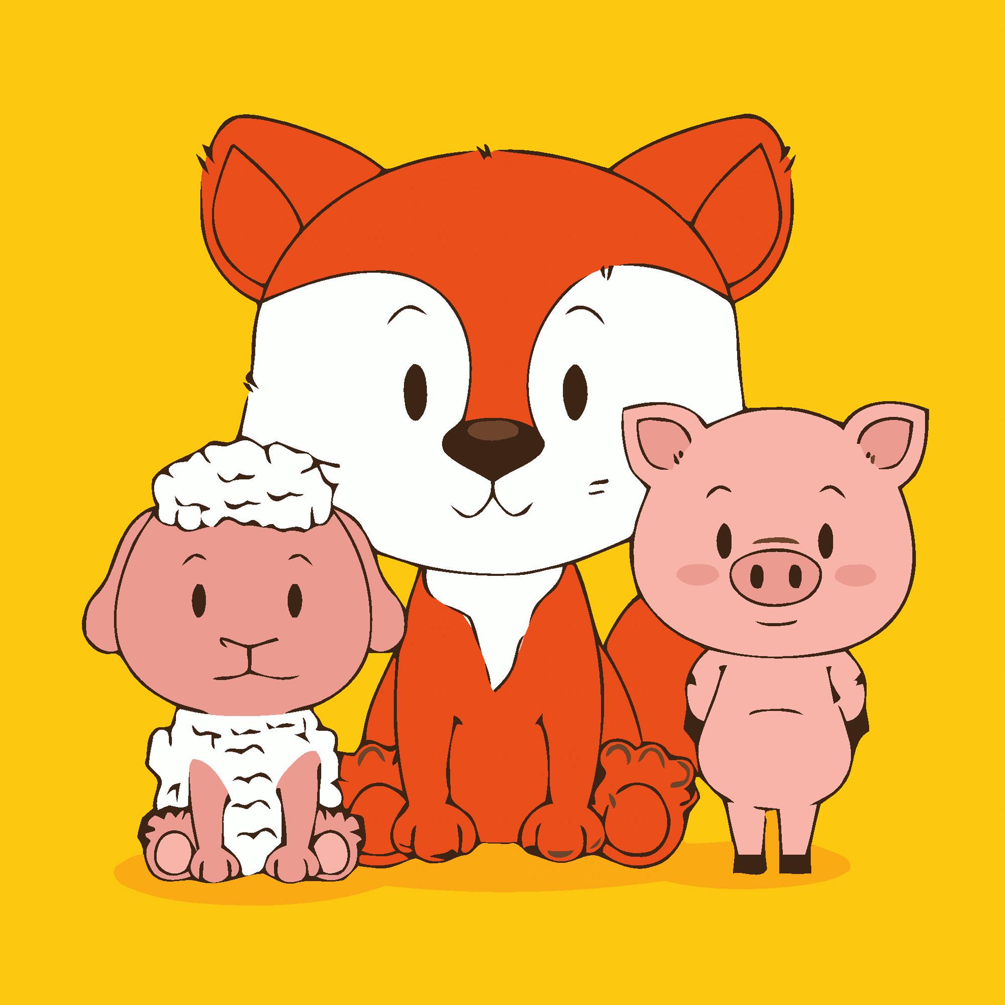 Картина по номерам Strateg Удивительный симбиоз 20x20 см (Str-HH7061)