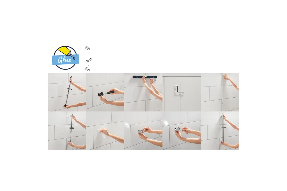 Душовий гарнітур Grohe QuickFix Vitalio Start 110 26952001 (22981542) - фото 5 Душовий гарнітур Grohe QuickFix Vitalio Start 110 26952001 (22981542) - фото 5