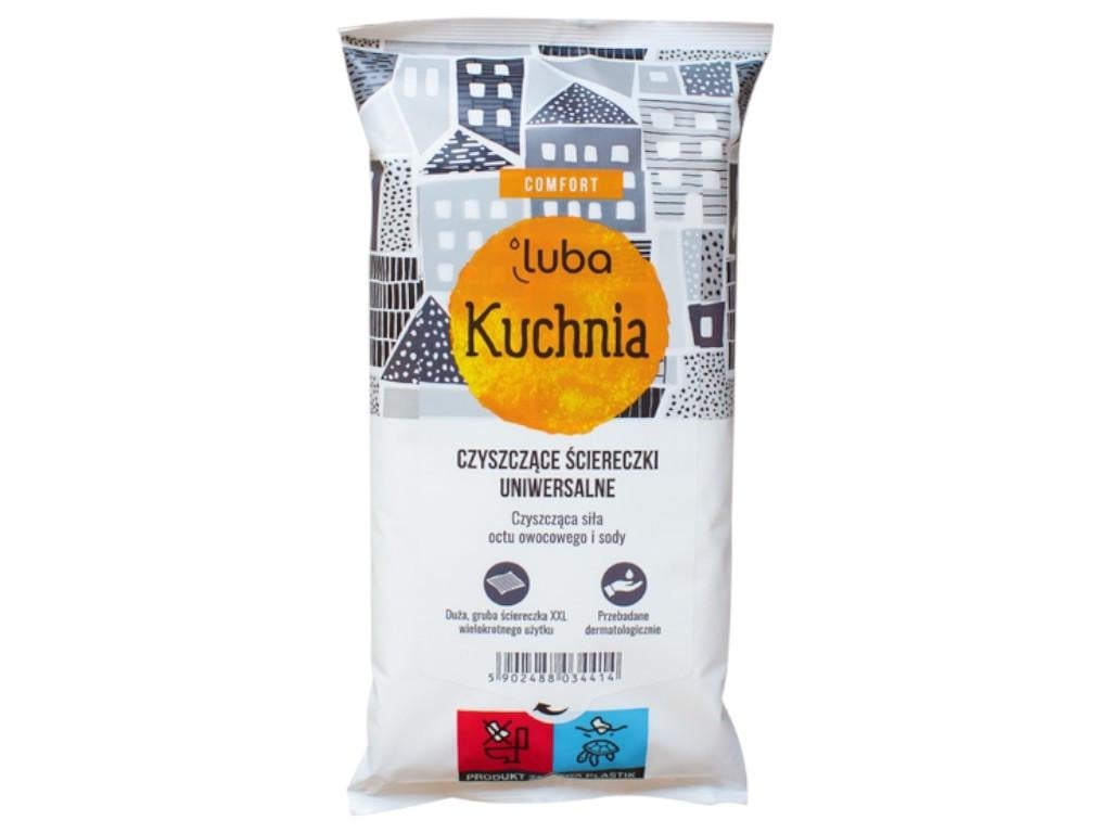 Салфетки влажные для уборки кухни Luba Comfort парфюмированные 32 шт.