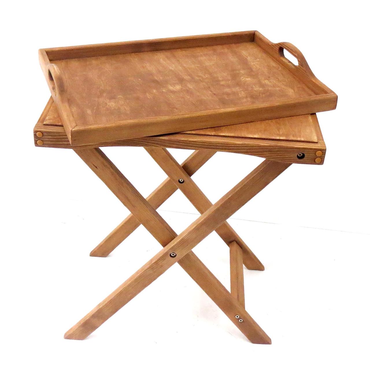 Столик раскладной из дерева Мюррей Мускат (СУН-000207) - фото 4 Столик раскладной из дерева Мюррей Мускат (СУН-000207) - фото 4