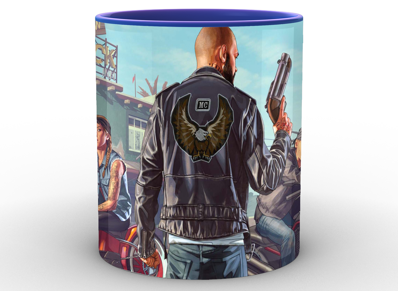 Чашка GeekLand GTA ДТА байкери (GT.02.08) Чашка GeekLand GTA ДТА байкери (GT.02.08)