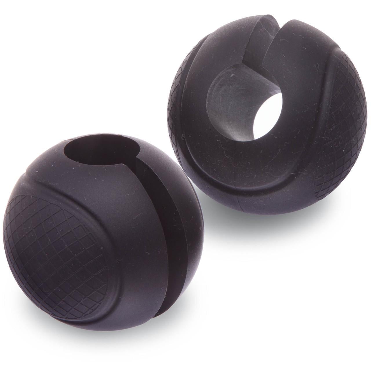 Набор расширителей хвата Handle Grip SP-Sport FI-1789 на гриф/гантели и турник сферические 2 шт. Черный (28853258)