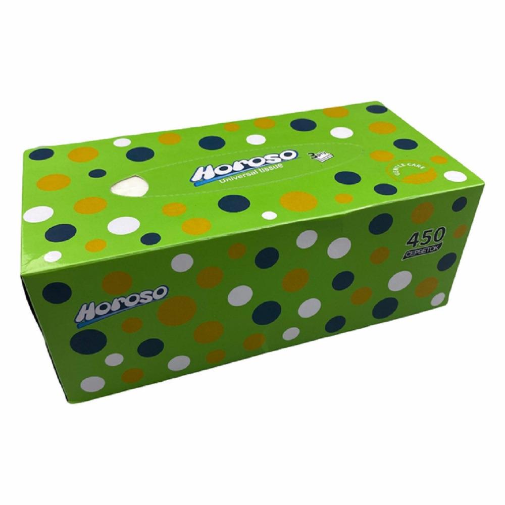 Салфетки бумажные Horoso 3-х слойные 450 шт. 20x20 см (HR-02)
