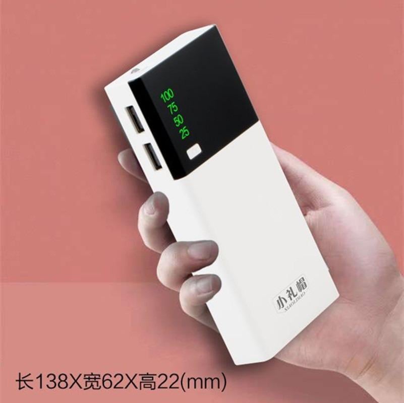 Портативна батарея зовнішня Power Bank 2 USB з екраном 20000 mAh (X9) - фото 5