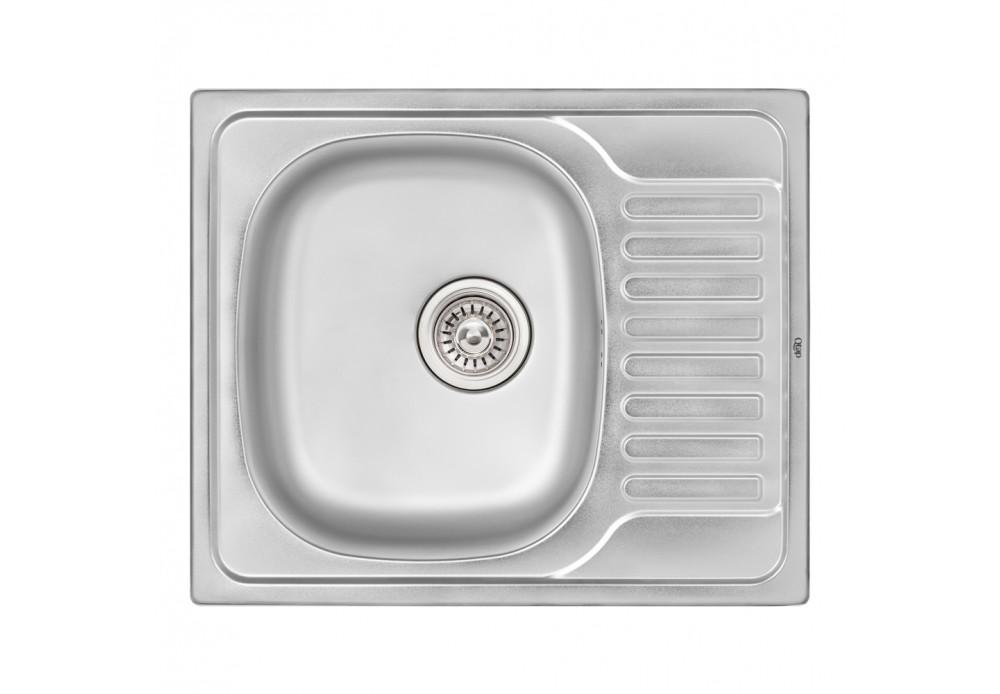 Кухонная мойка Q-tap 5848 0,8 мм Satin (QT5848SAT08)